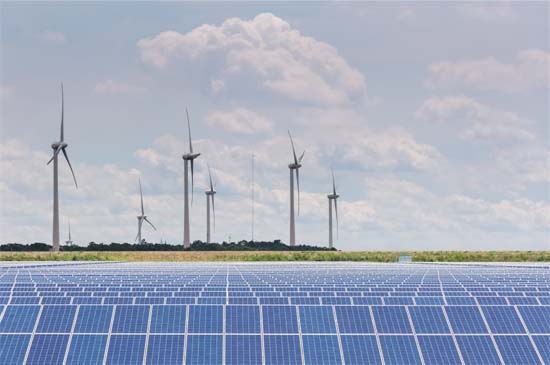 風和太陽農場生產綠色電